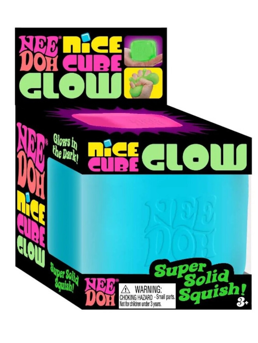 Nice Cube Glow - Blue Super Solid Squish